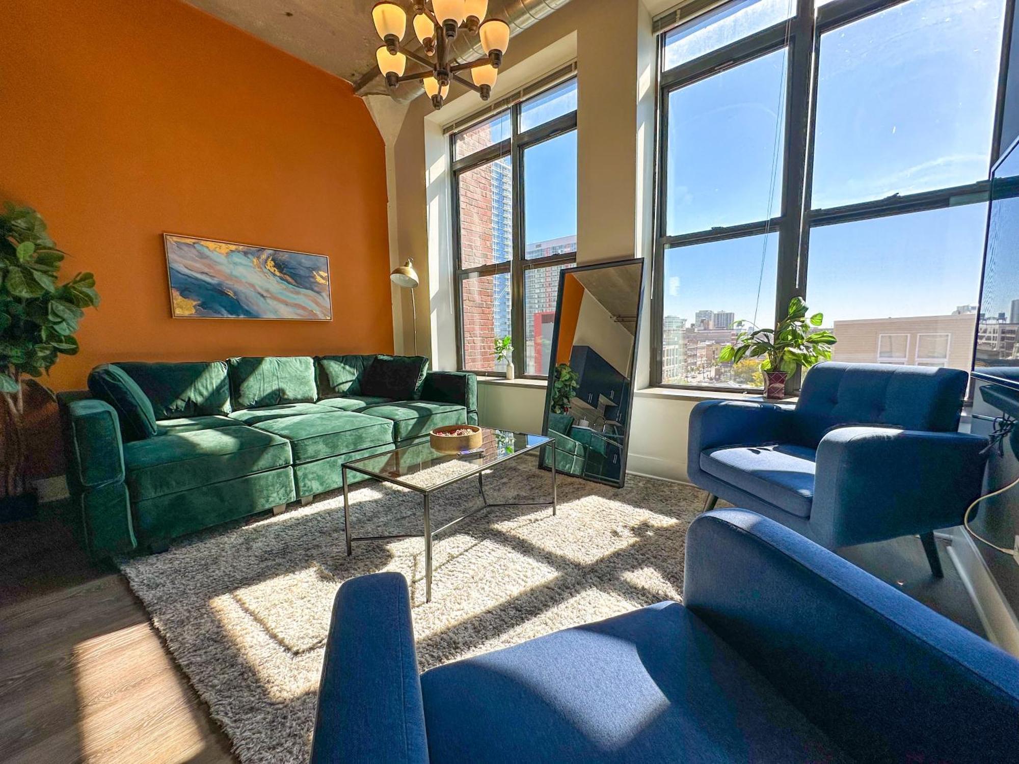 Family Friendly 2Br South Loop Suite With Optional Parking And Gym Access Sleeps Up To 8 Near Mccormick Place And Soldier Field Chicago Luaran gambar