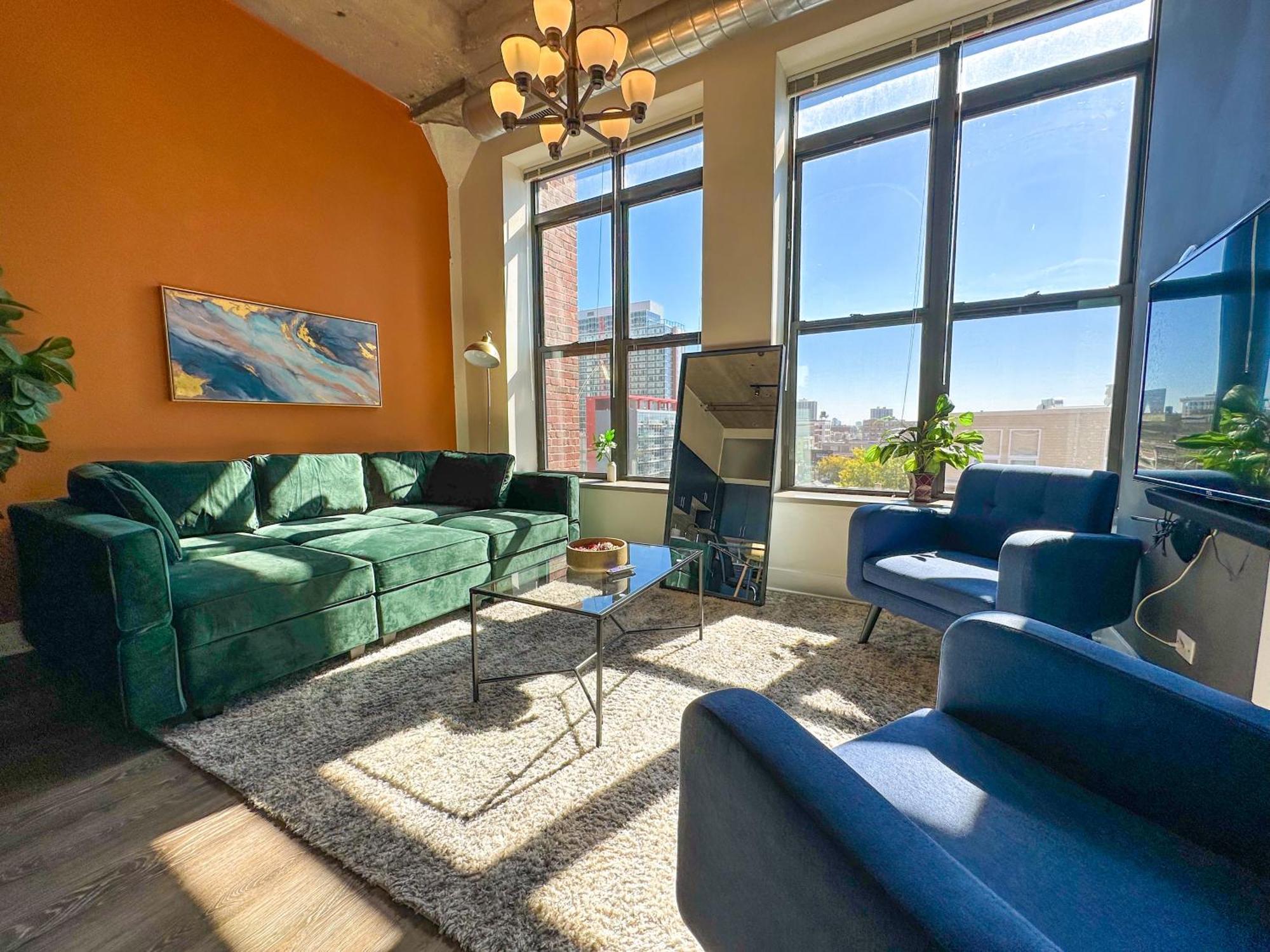 Family Friendly 2Br South Loop Suite With Optional Parking And Gym Access Sleeps Up To 8 Near Mccormick Place And Soldier Field Chicago Luaran gambar