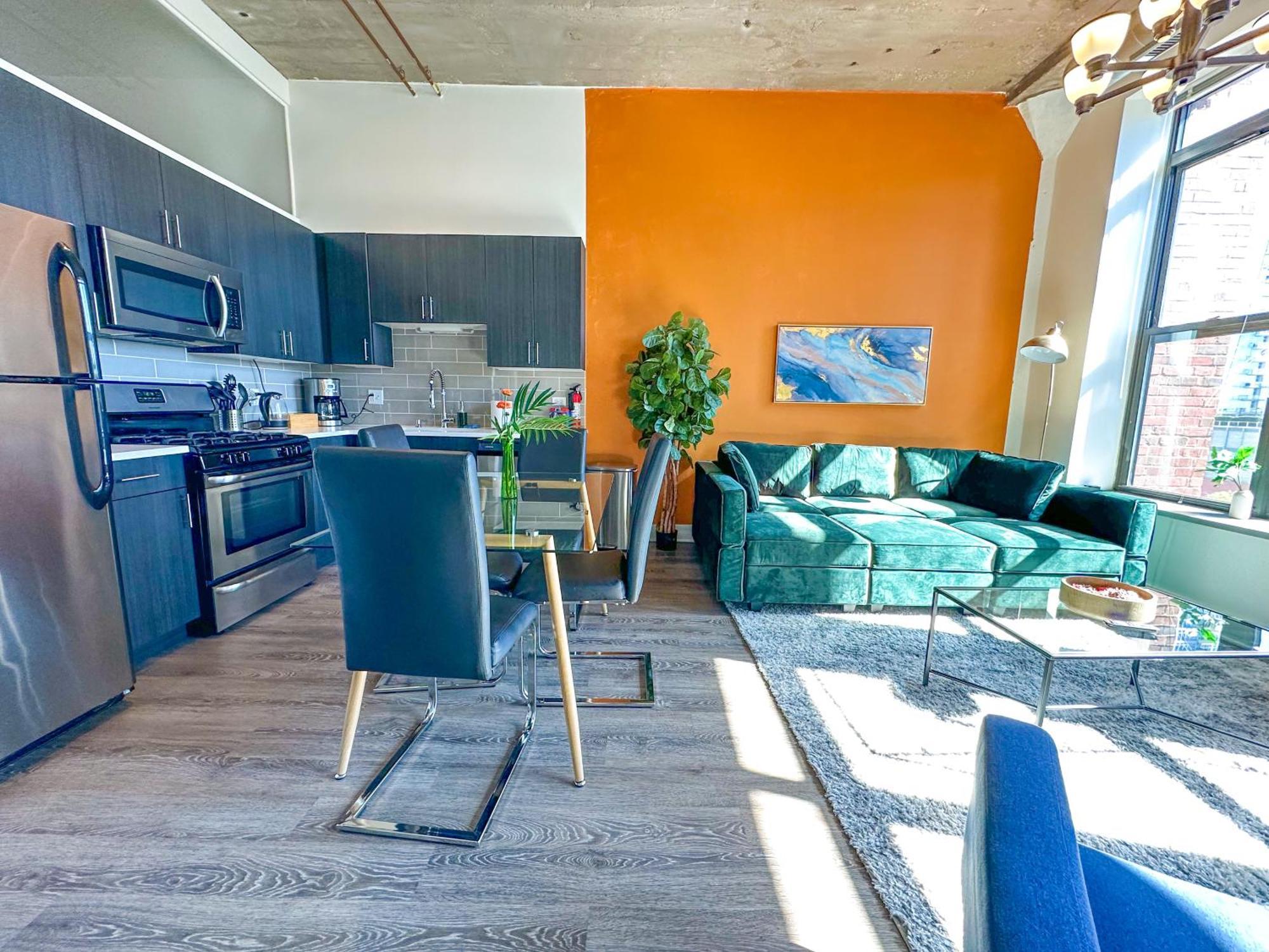 Family Friendly 2Br South Loop Suite With Optional Parking And Gym Access Sleeps Up To 8 Near Mccormick Place And Soldier Field Chicago Luaran gambar